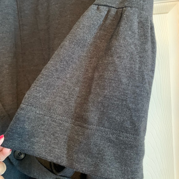 INC International Concepts Women’s Dark Gray Pea Coat Jacket Size Large - Picture 10 of 17